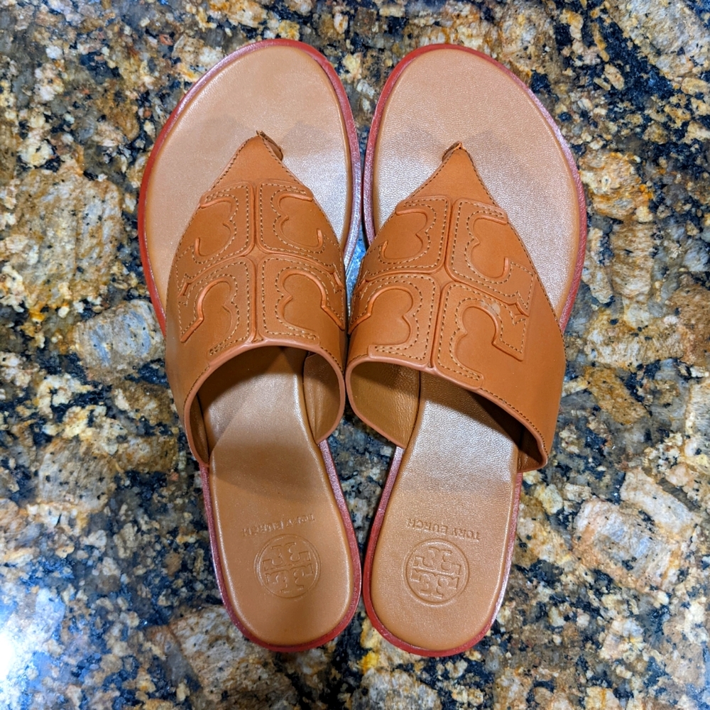 Tory Burch Jamie Full Logo Thong